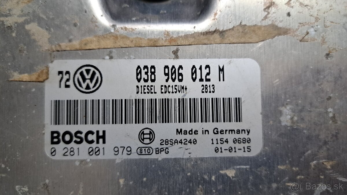 Riadiaca jednotka 038 906 012 M - 2