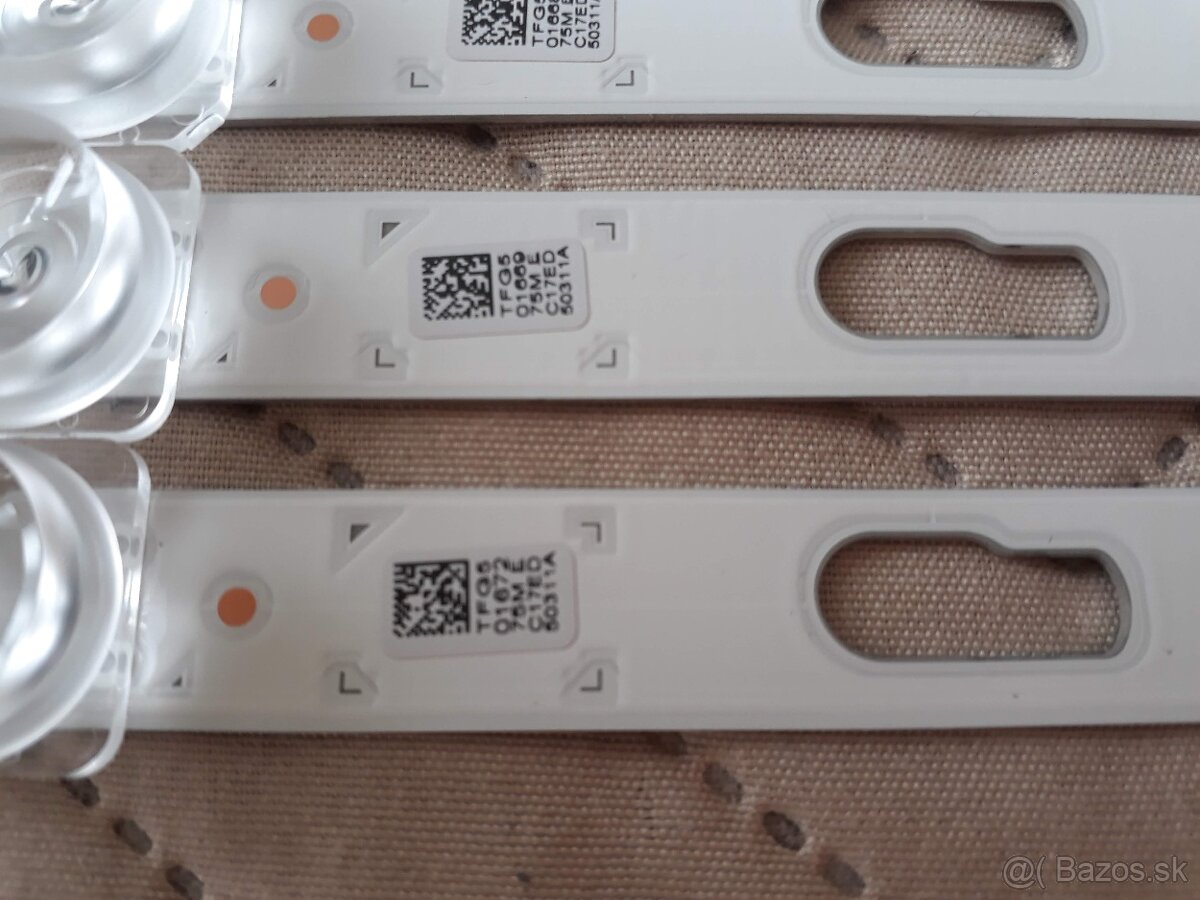 Predám podsvietenie pre LED TV Samsung UE75TU7092. - 2