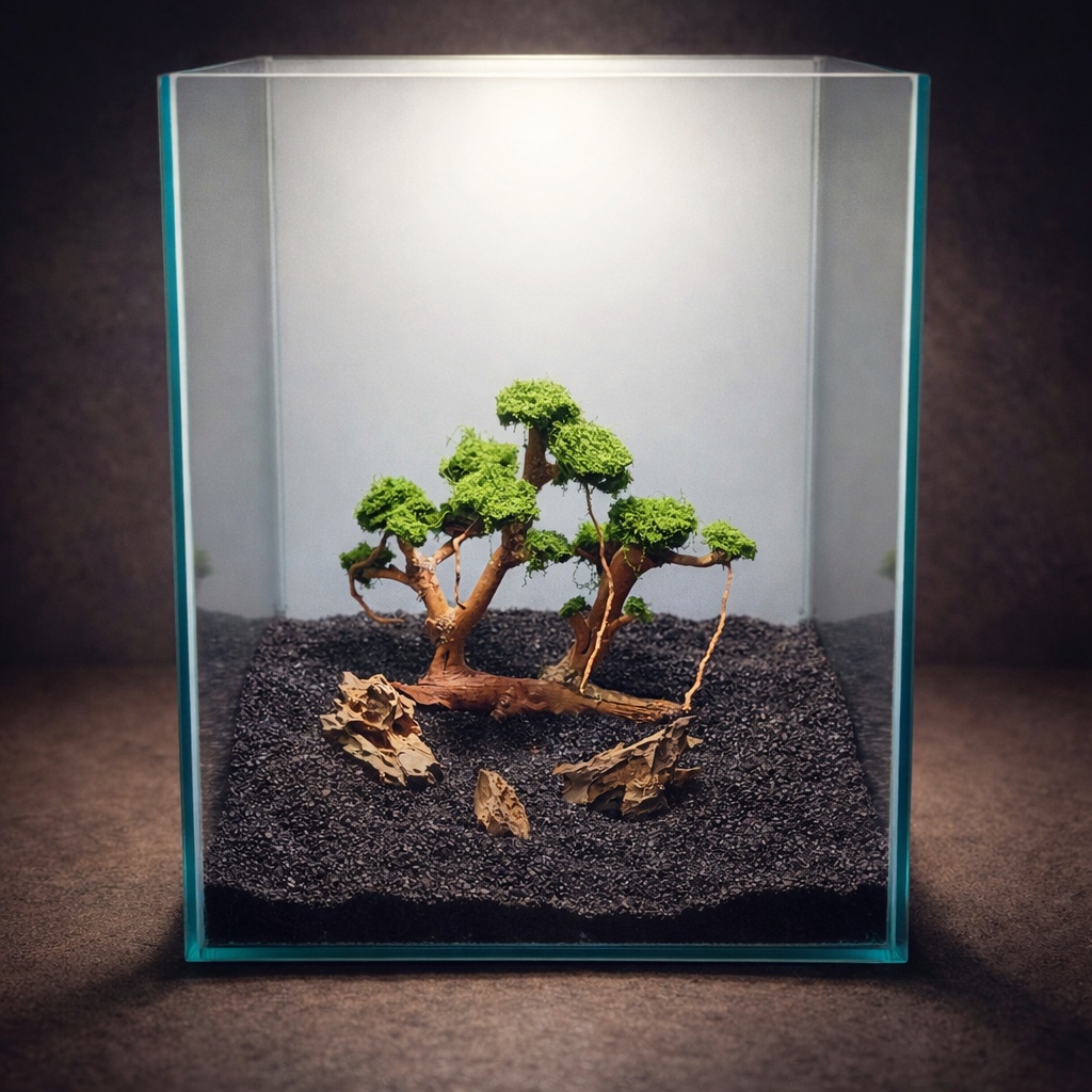 Bonsai do akvária . - 2