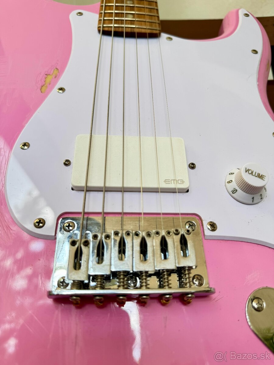 el. gitara partcaster Fender neck + Squier body - 2