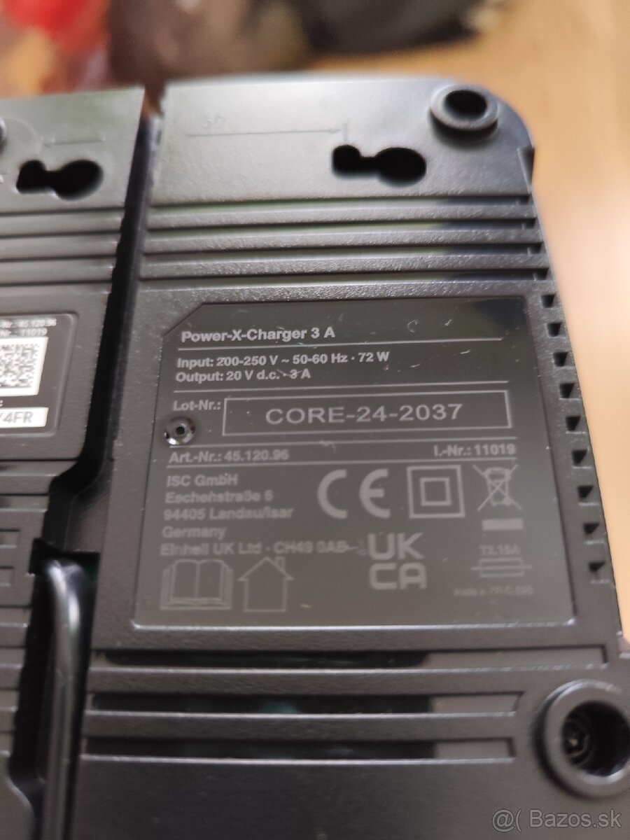 Nabíjačka Einhell Power X Charger 3 A, 18 V - 2