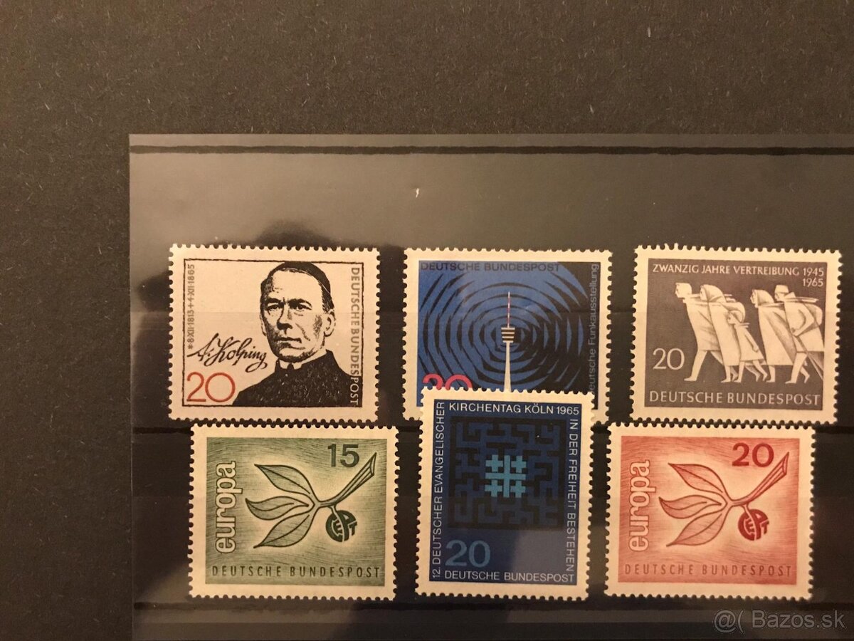 Bundespost,1965-75 - 2