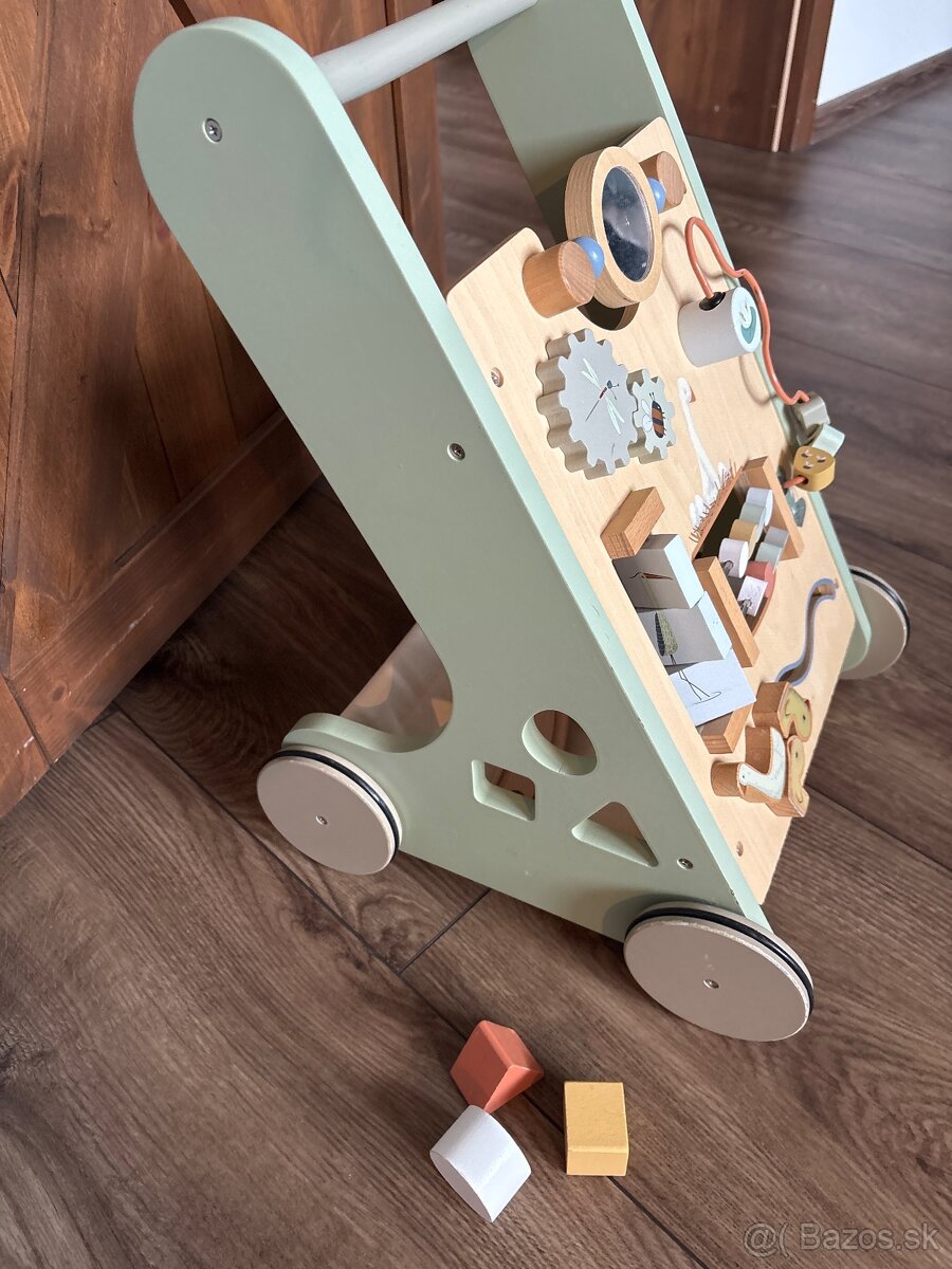 Chodítko / drevený vozík Little Dutch - 2