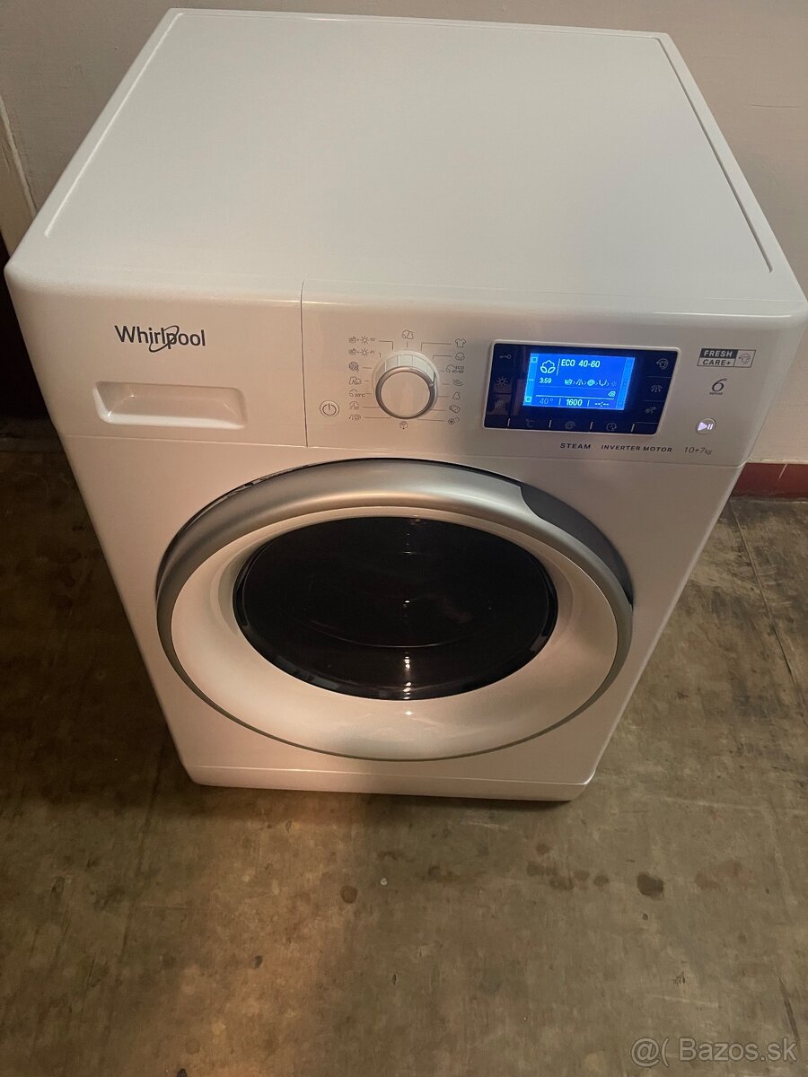 Whirpool so sušičkou 10/7 kg - 2