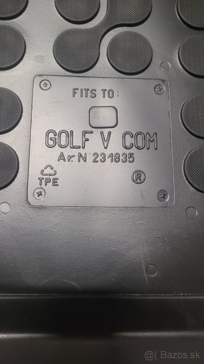 Vanicka do kufra Volkswagen Golf V, VI - 2