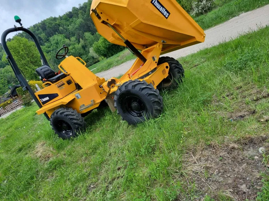 Sklápač Thwaites 3t AKO NOVÝ 2015 Dovezený z Nórska 1830h SK - 2