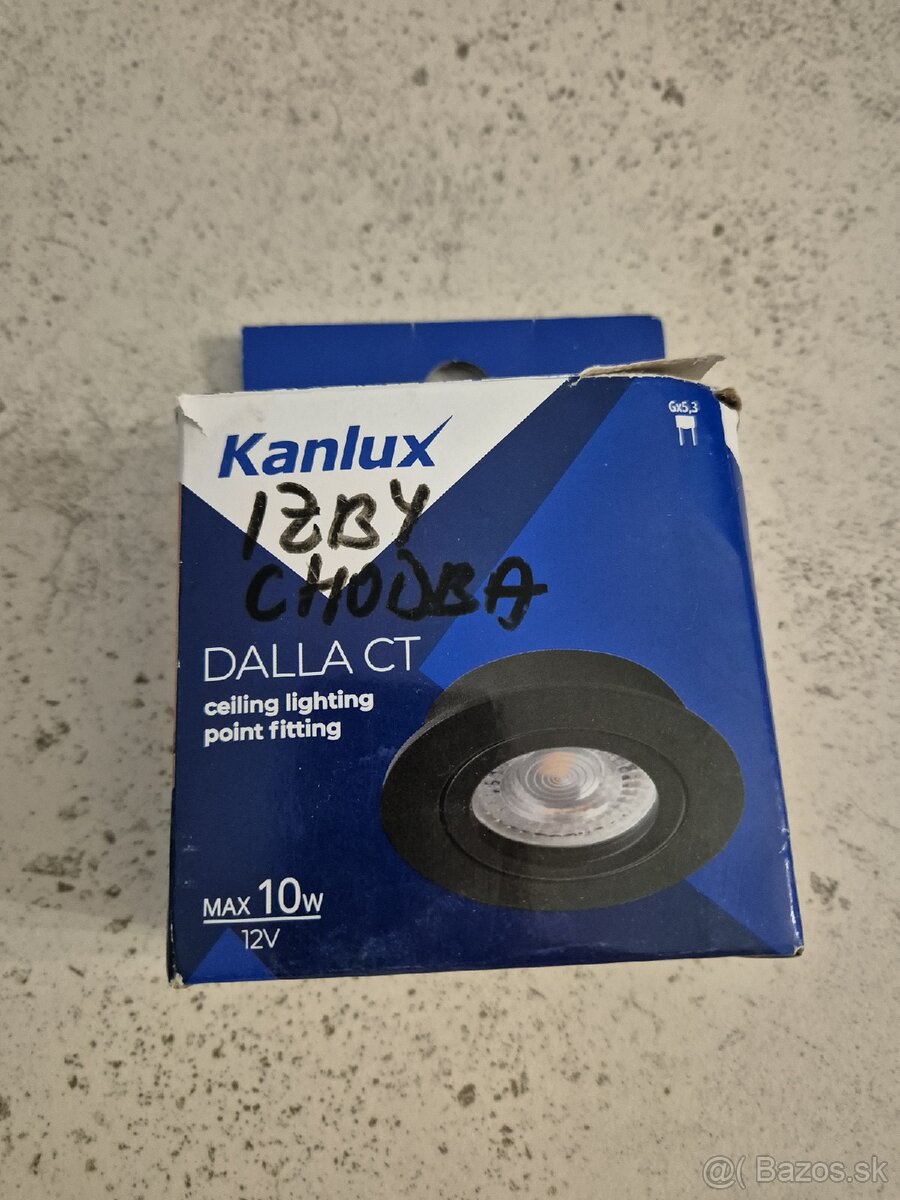 Svietidlo čierne KANLUX - 2