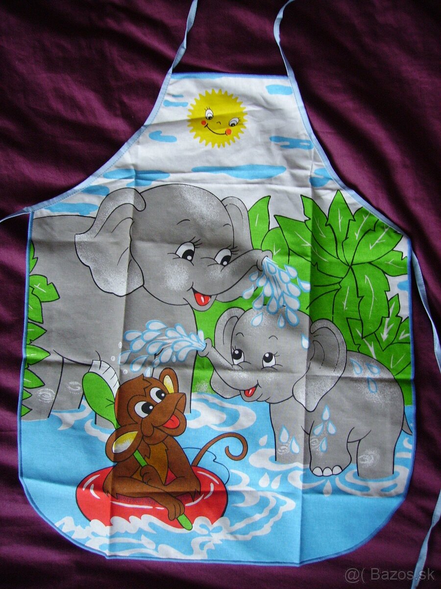 Detské kuchynské bavlnené zásterky - 2