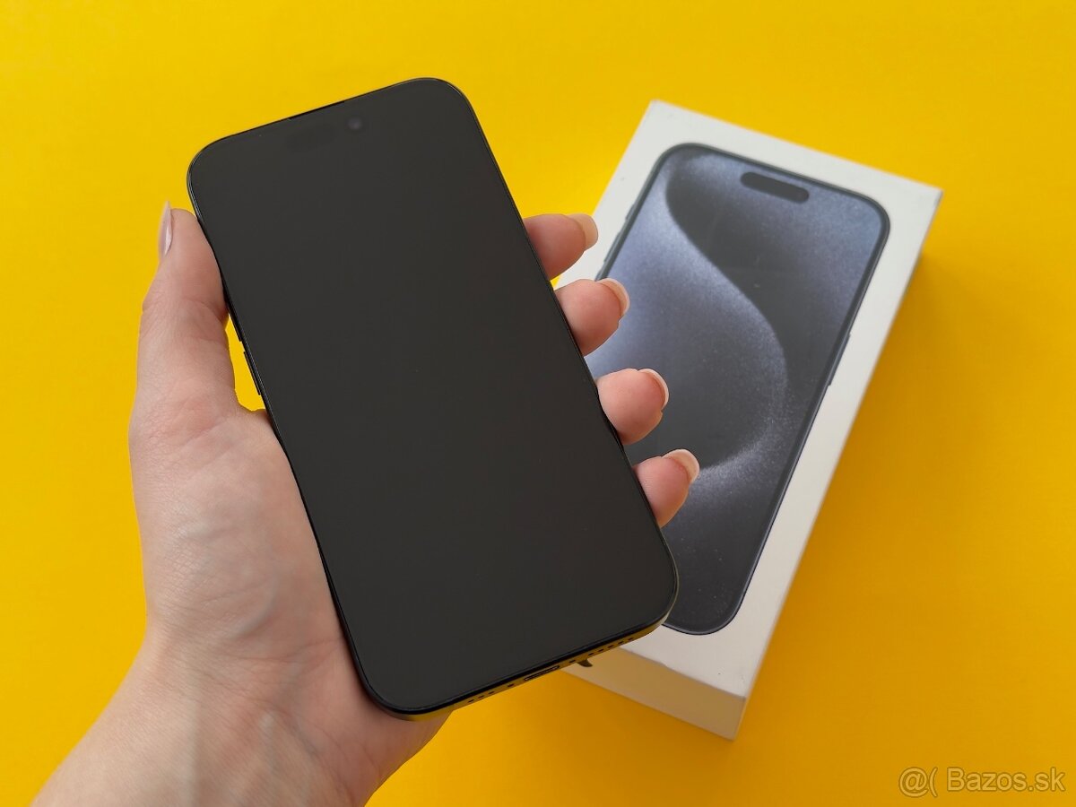 iPhone 15 Pro 128GB Blue Titanium - 2