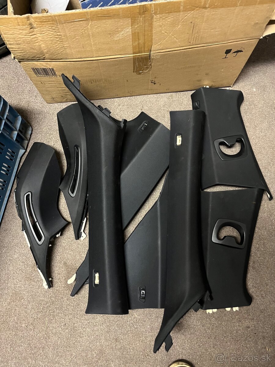 BMW F01/F02 čierny STROP plus doplnky - 2