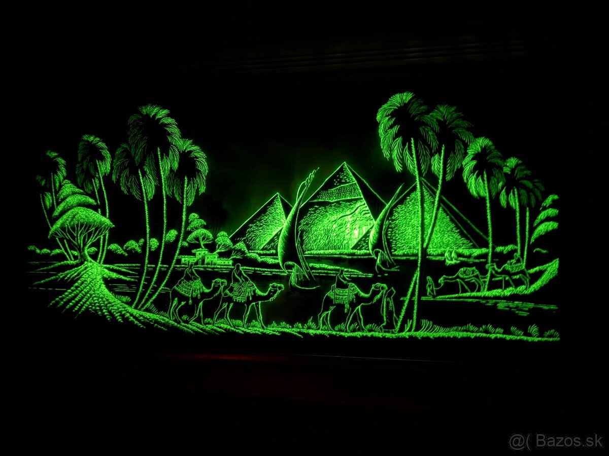 Obraz z pravého papirusu - 2