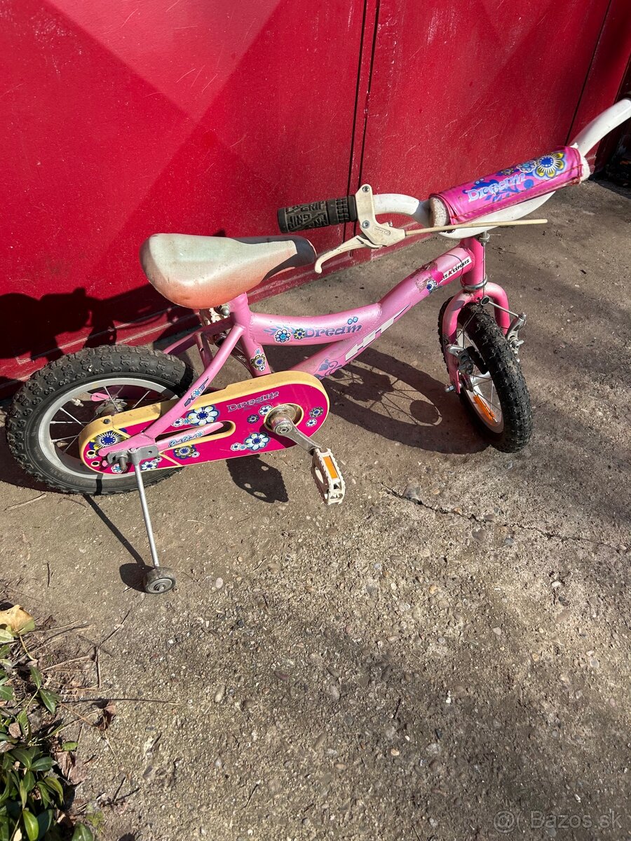 Detsky, dievcensky bicykel - 2