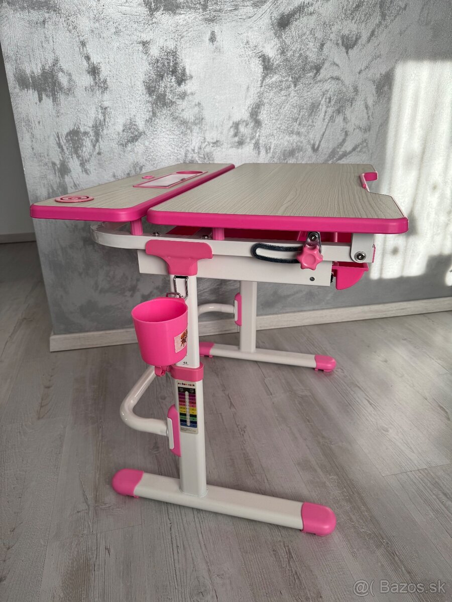 Detský rastúci písací stôl so stoličkou - 2