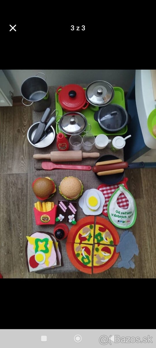 Detská kuchynka s vybavením - 2