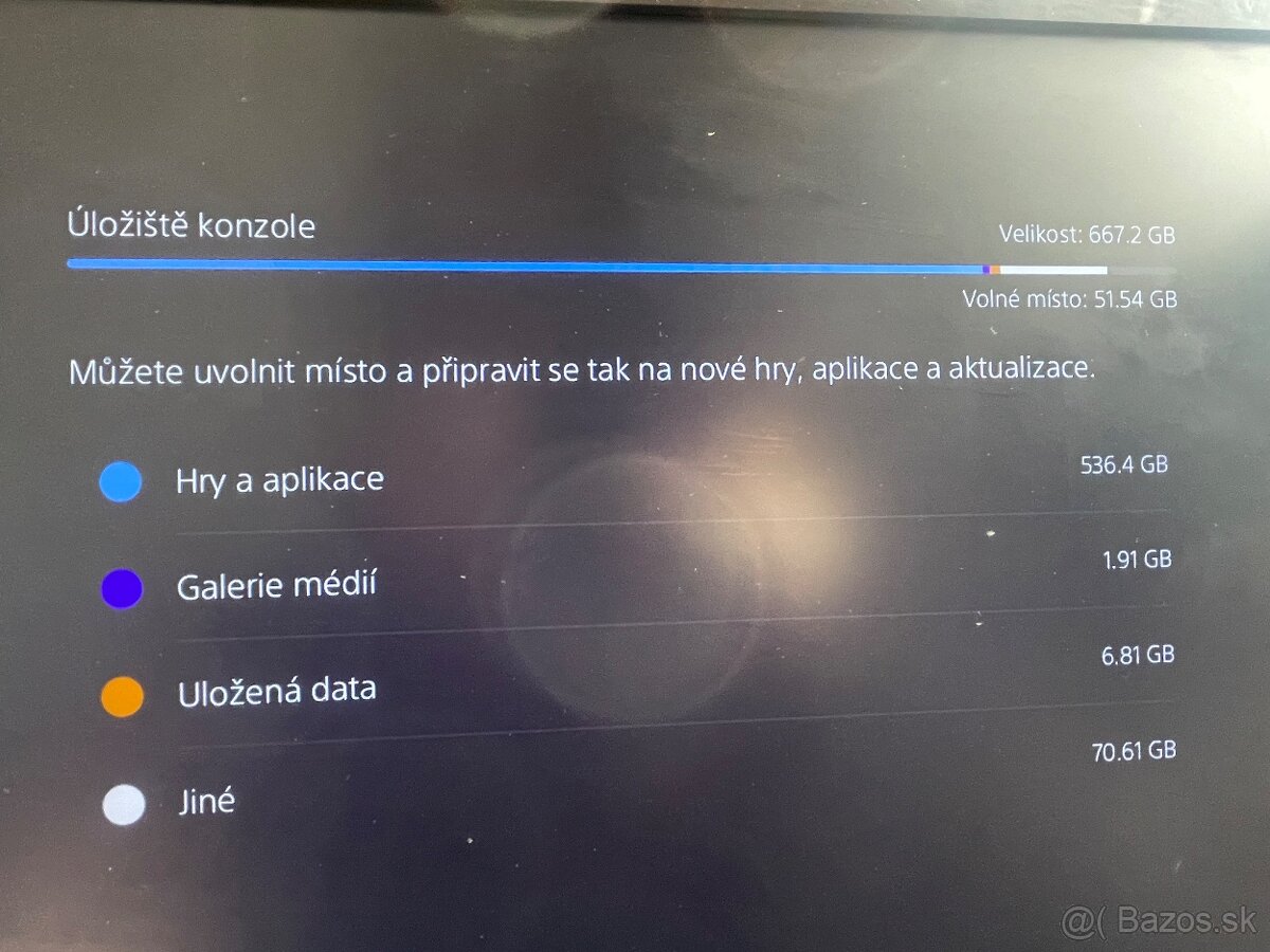 PREDÁM PS5 SLIM DIGITÁL | 825GB - 2