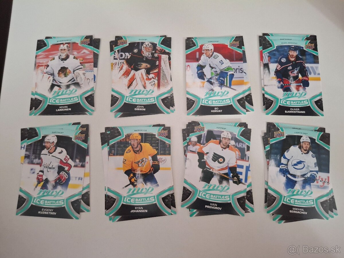 Hokejove karty,karticky - UD MVP mix - 2