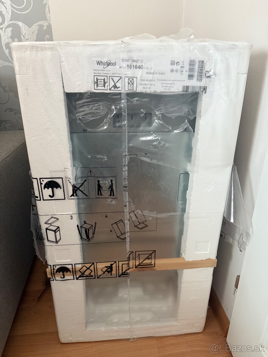 Nepoužitá/ešte zabalená umývačka riadu WHIRLPOOL WSIC 3M27 C - 2