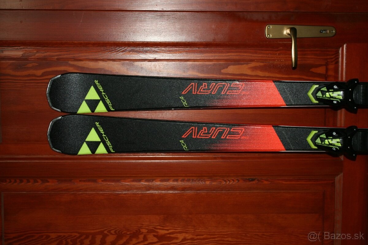 lyže Fischer 178 cm , drevo , titan - 2