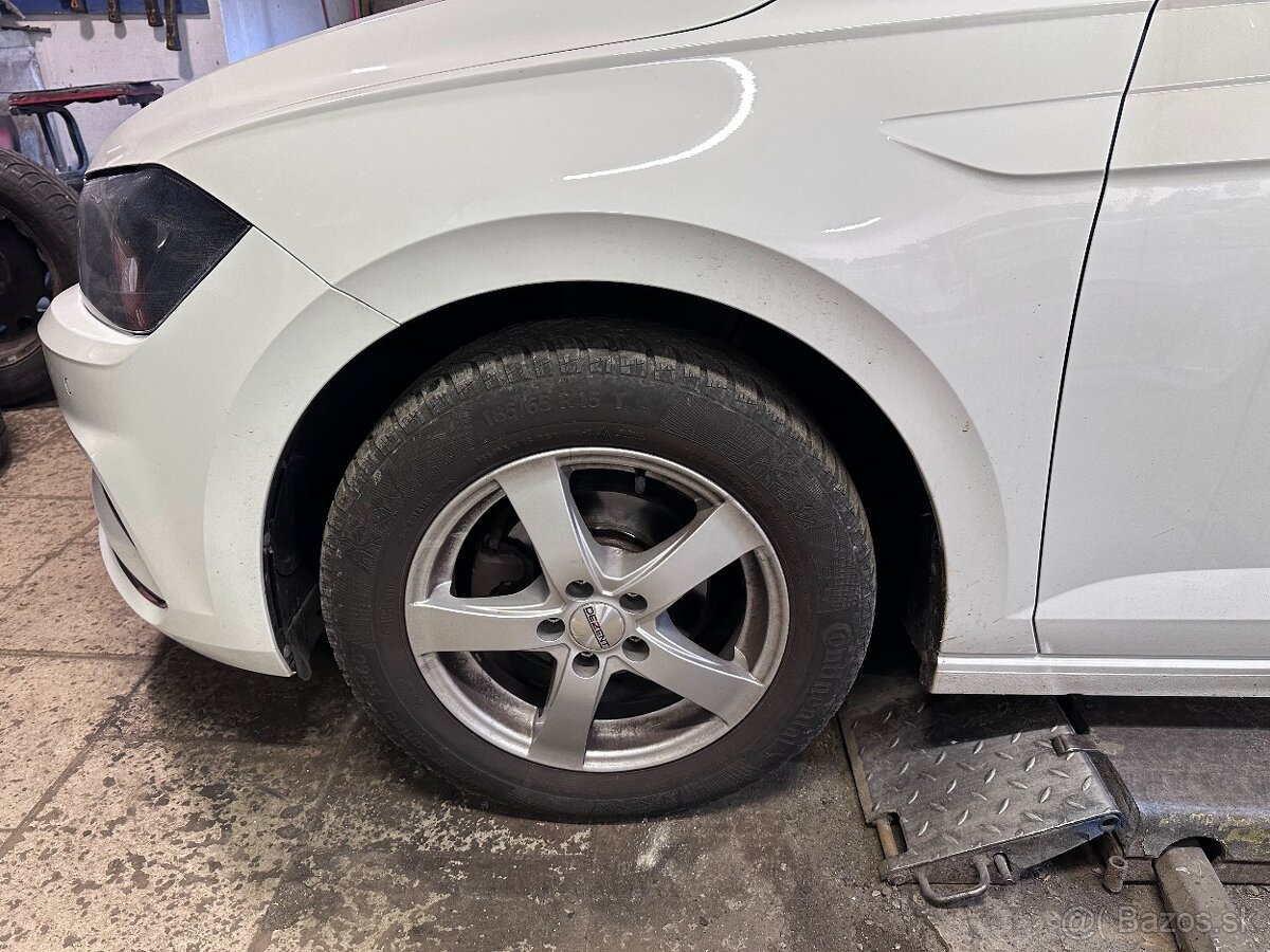 Predám disky+pneu 185/65R15 zimné 4ks vw polo - 2