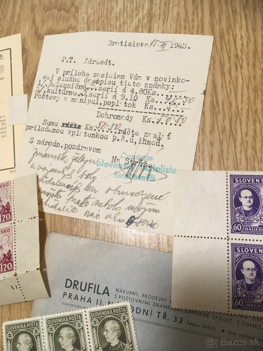 Slovenský štát známky, Slovenský filatelista - 2