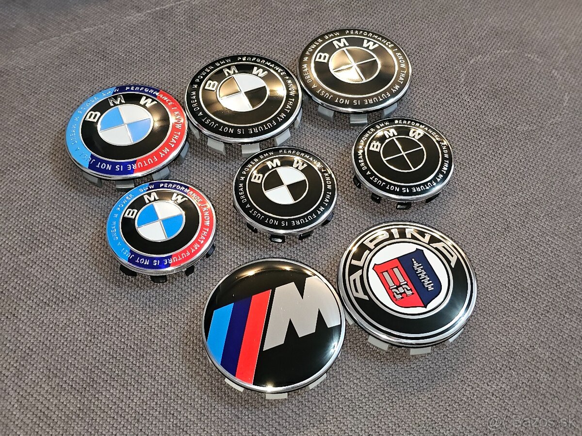 BMW stredové krytky kolies – rôzne dizajny - 2
