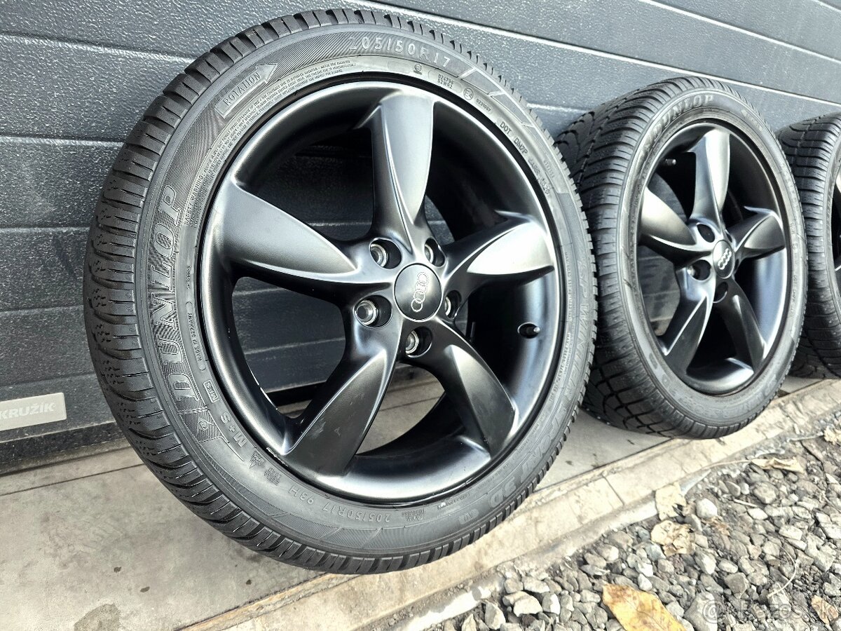Zimná Sada AUDI 5x112+Dunlop 205/50 R17 - 2