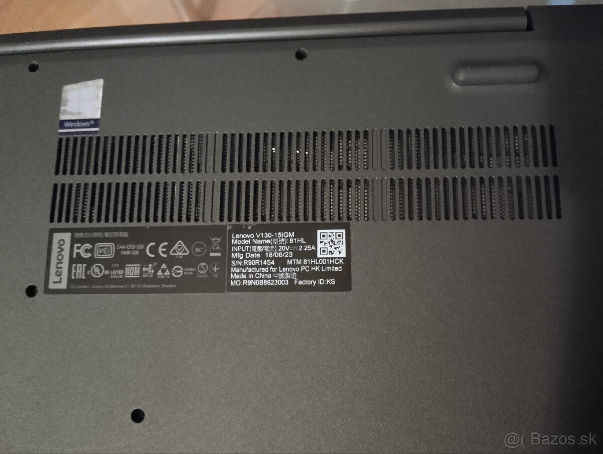 Lenovo V130-15IGM - 2