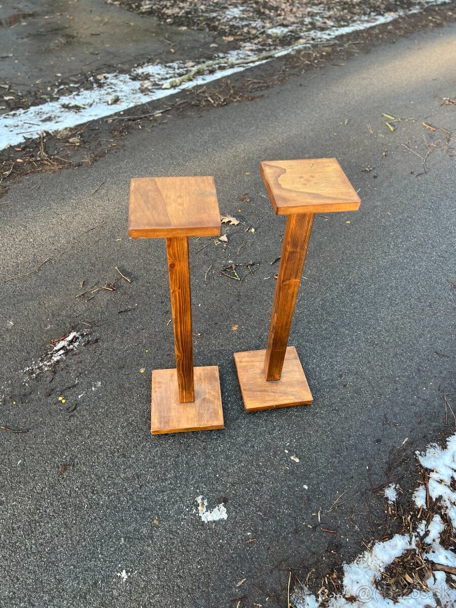 Handmade stojany na reproduktory - 2