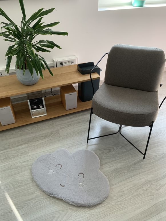 Koberec sivý oblak - 2