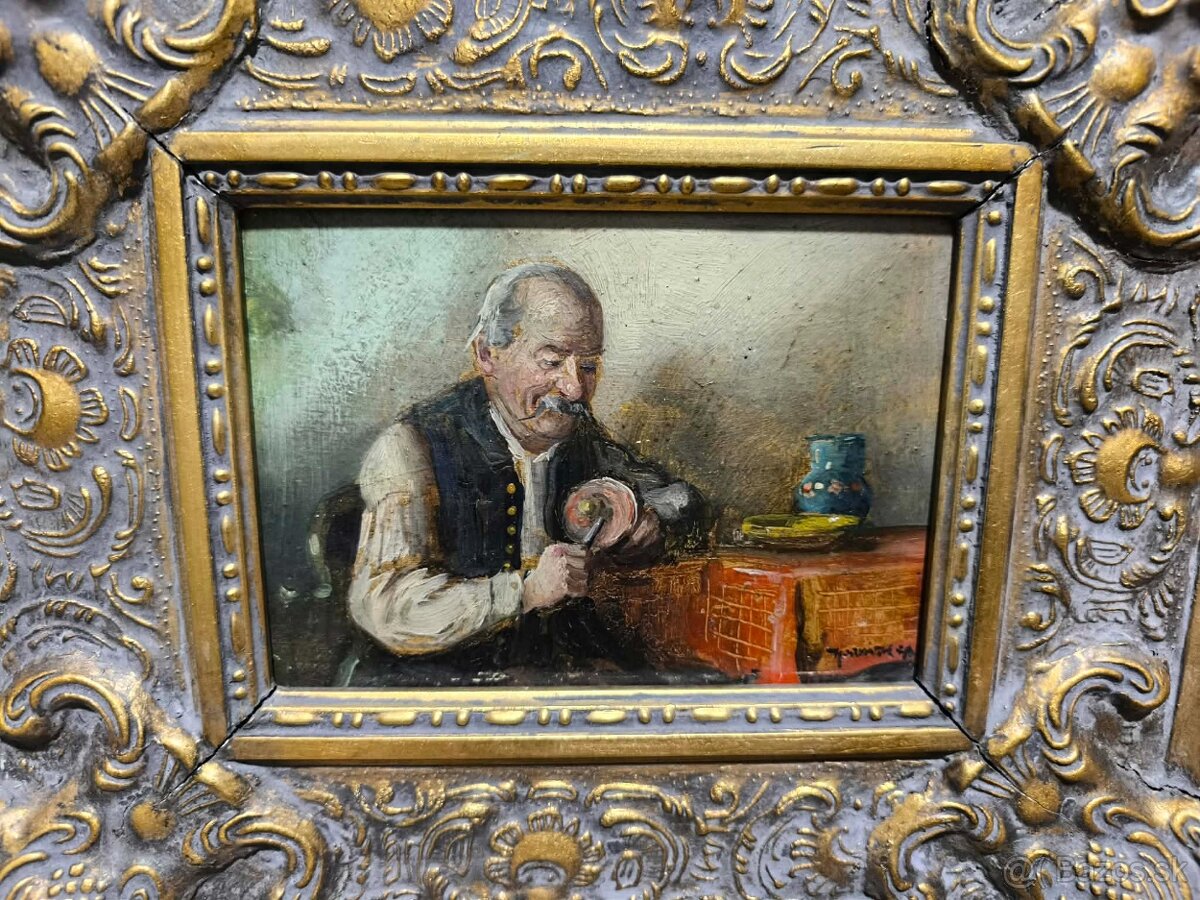 Andor G. Horváth - olejomaľba - 2