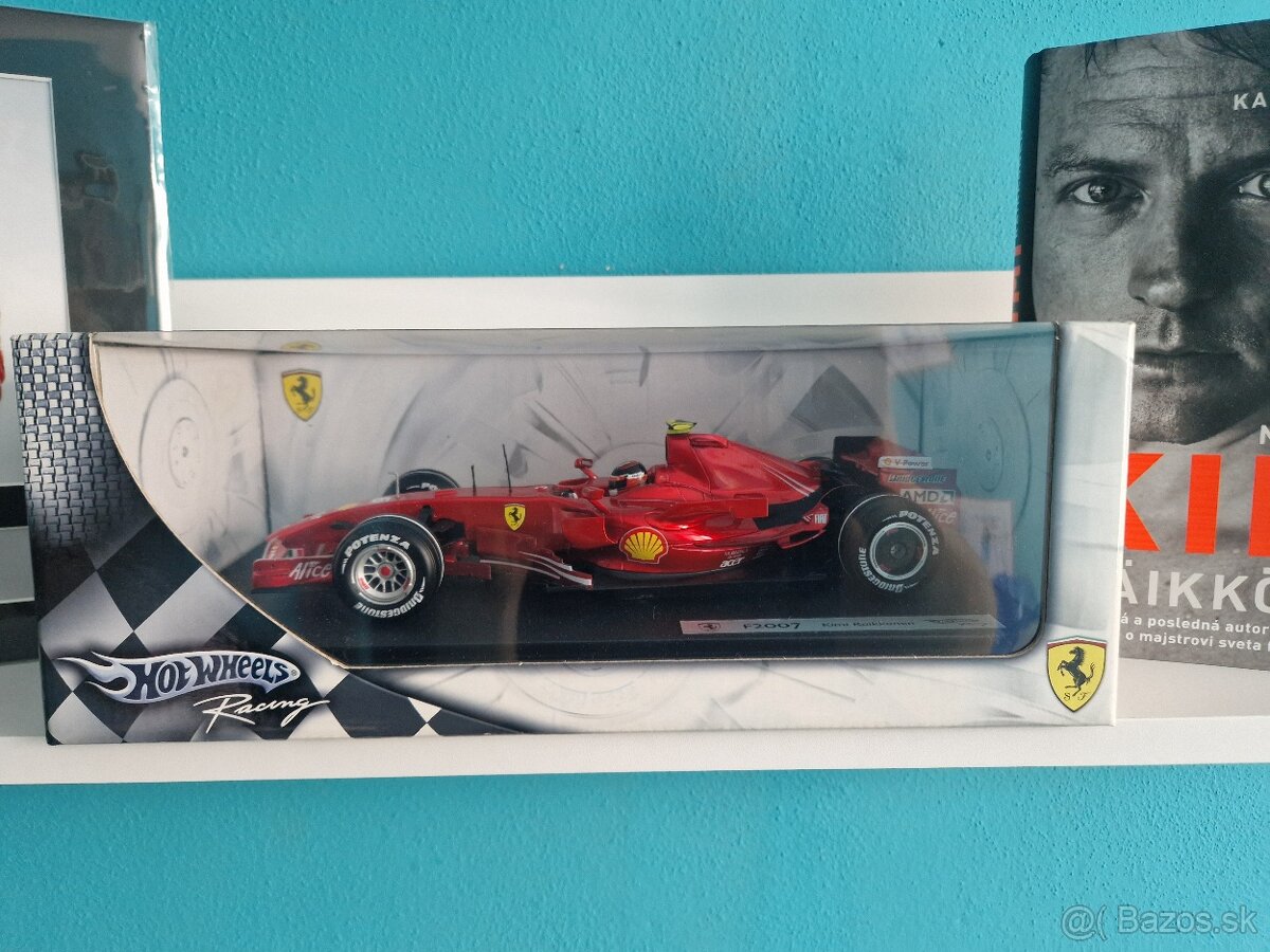 Model Ferrari 2007 Hot Wheels -Kimi Raikkonen - 2