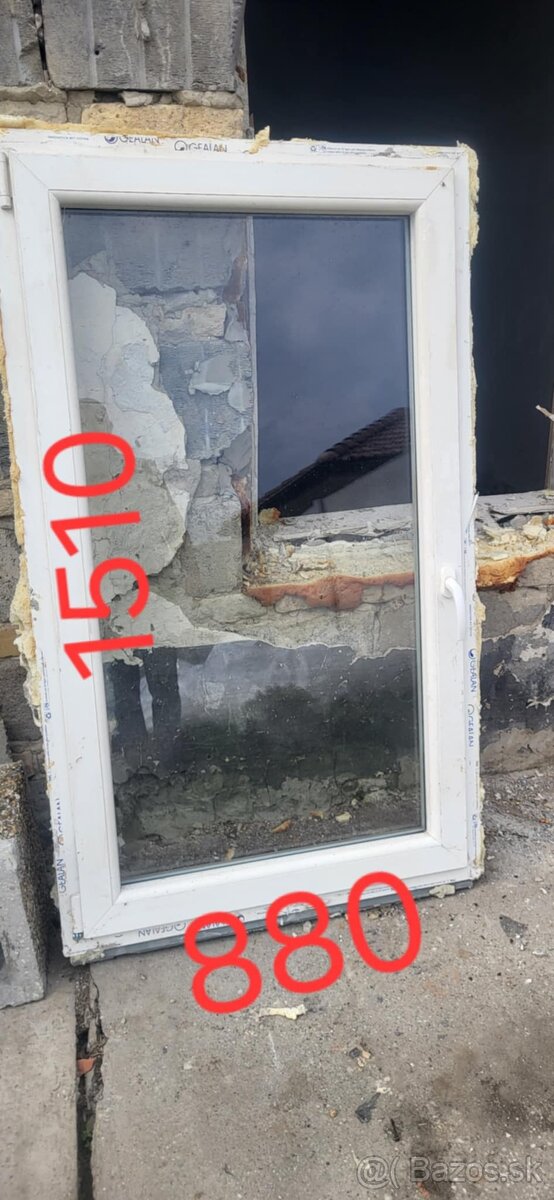 Použité plastové okná a dvere - 2