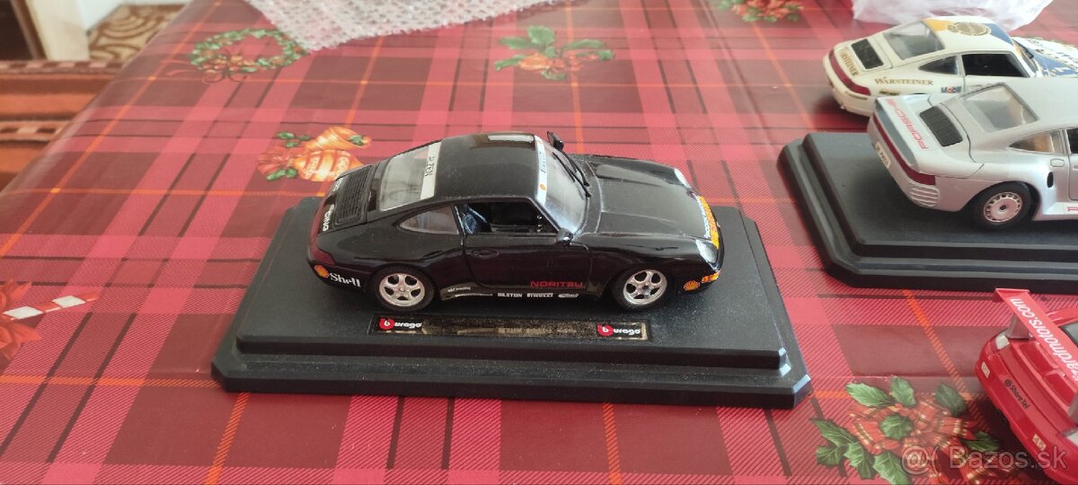Modely Porsche bburago 1/24 a 1/18 - 2