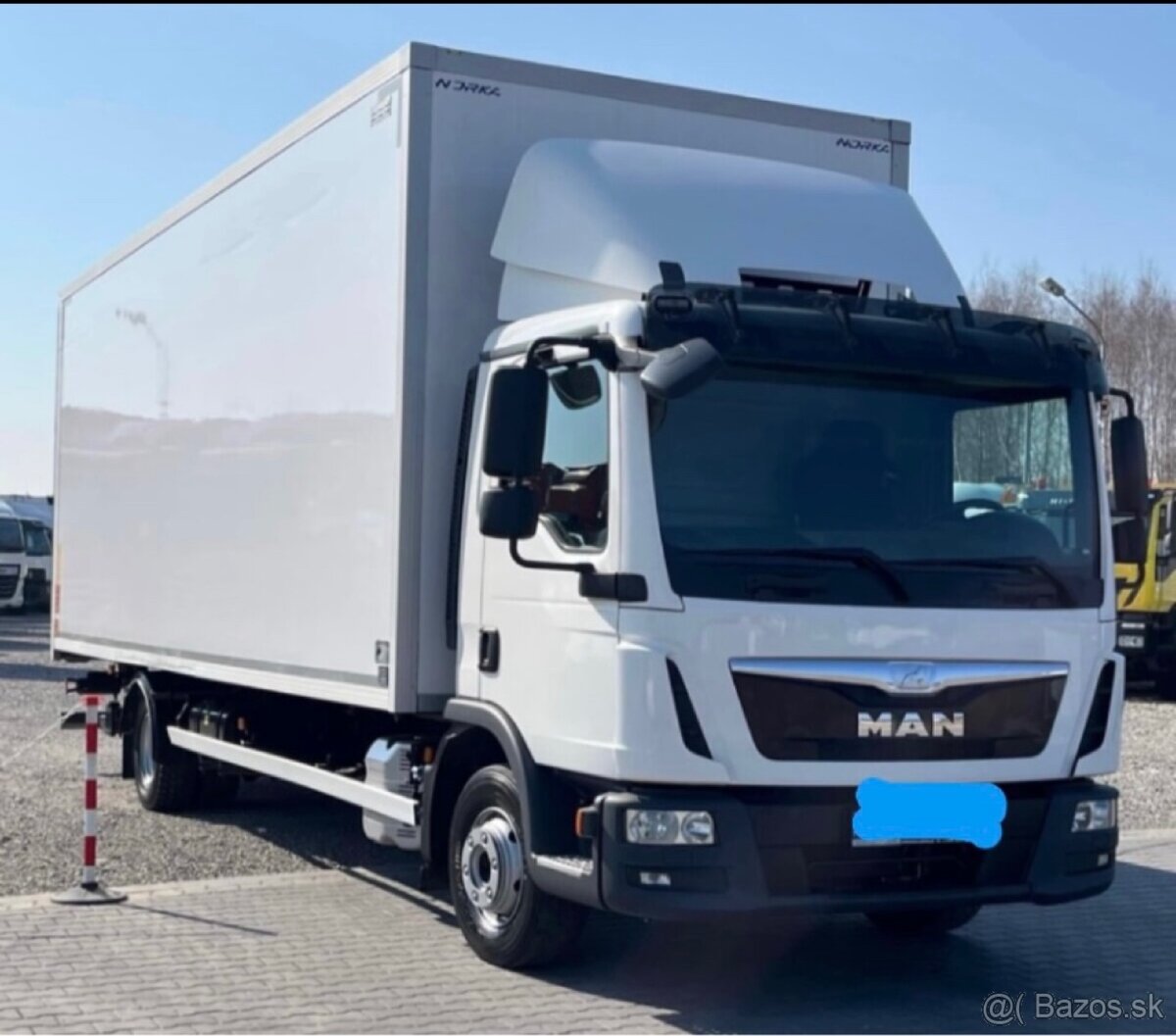 MAN skriňový s hydraulickým čelom - 2