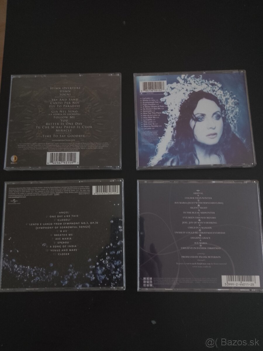 Predám CD-Sarah Brightman - 2