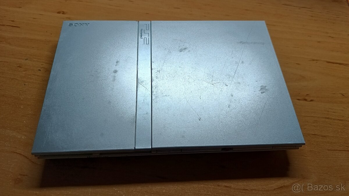 PS2 slim - silver - 2