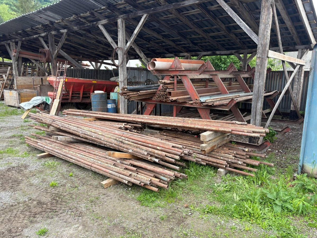 Lešenárske rúry, lešenárske žabky a spojky - 2