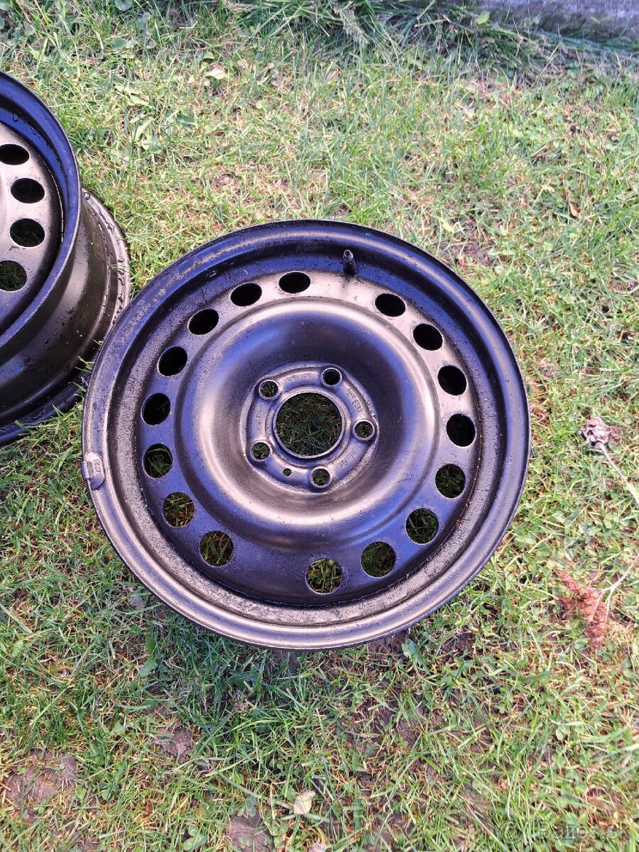 Plechové disky 5×110, 15" - 2