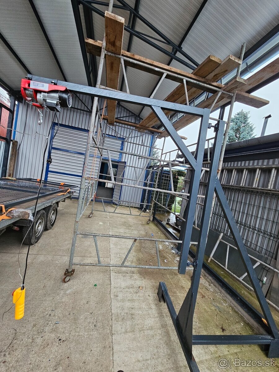 Konštrukcia, žeriav, zdvih 150kg - 2