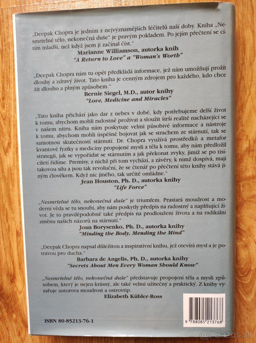 Deepak Chopra - Nesmrtelné tělo, nekonečná duše - 2