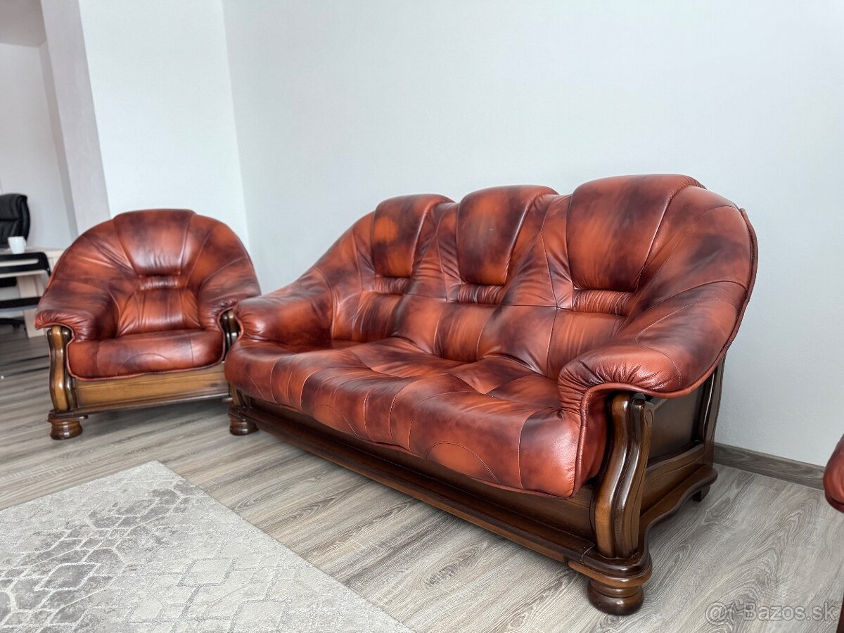 Kožený gauč - 2