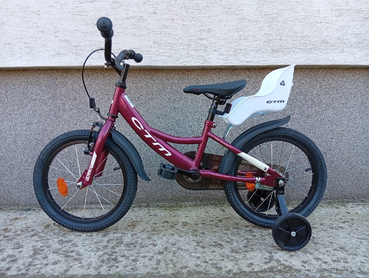 Ponúkam na predaj detský bicykel Ctm Jenny 16" - 2