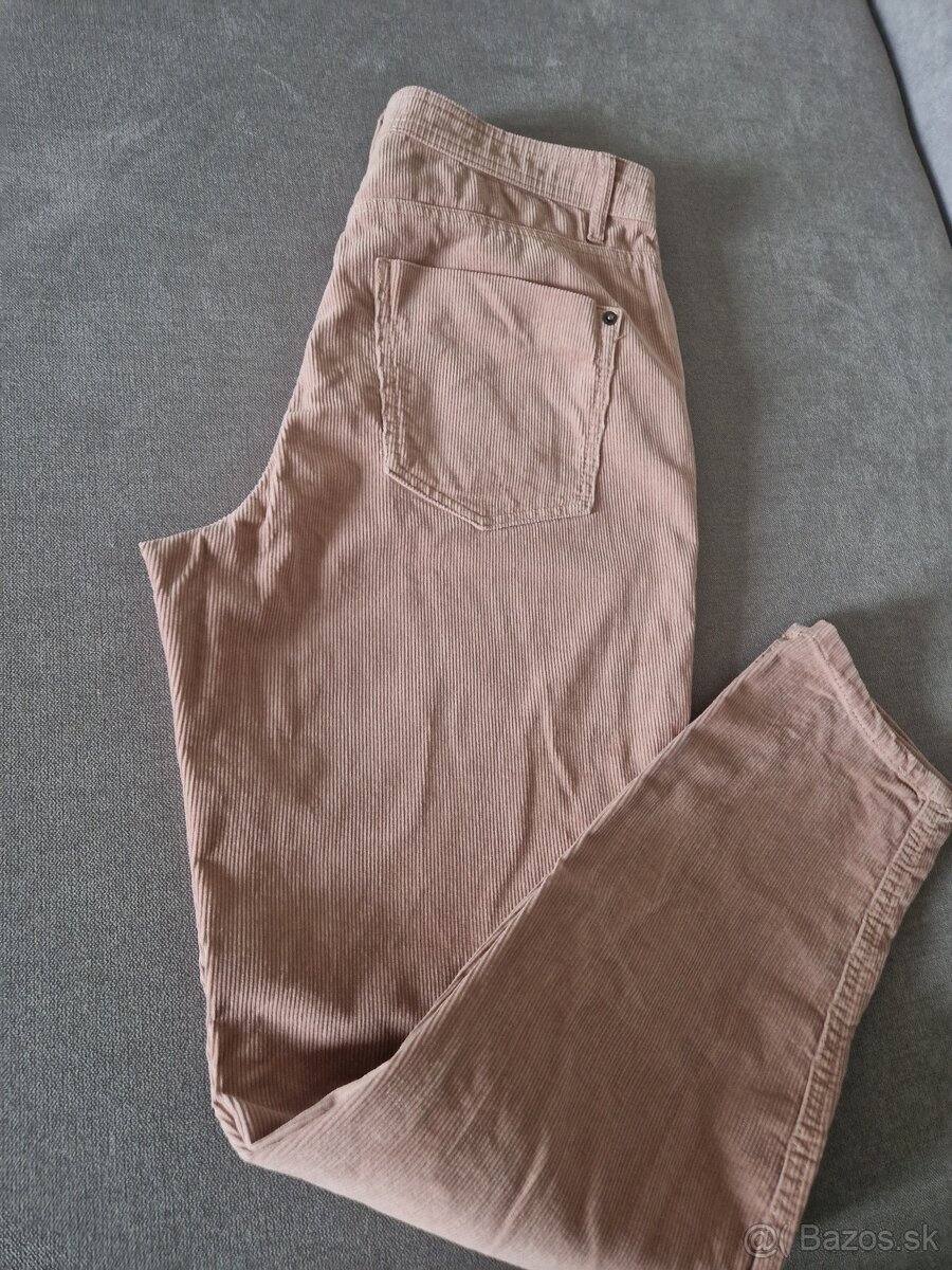 C&A - kordové nohavice -40- darujem - 2