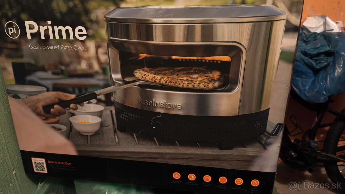 Plynová pec na pizzu Nová - 2