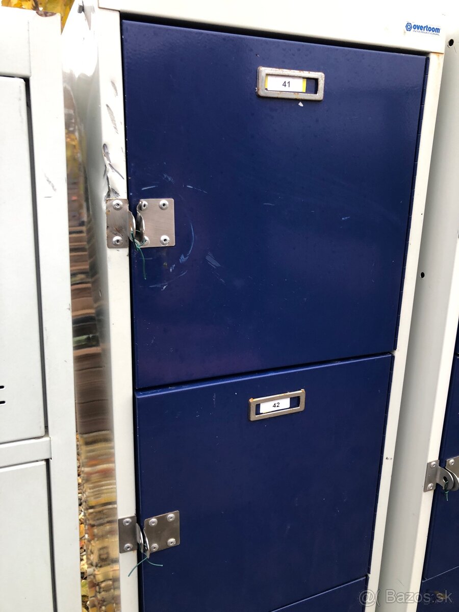 Plechová šatníková skrinka alebo na náradie - 2