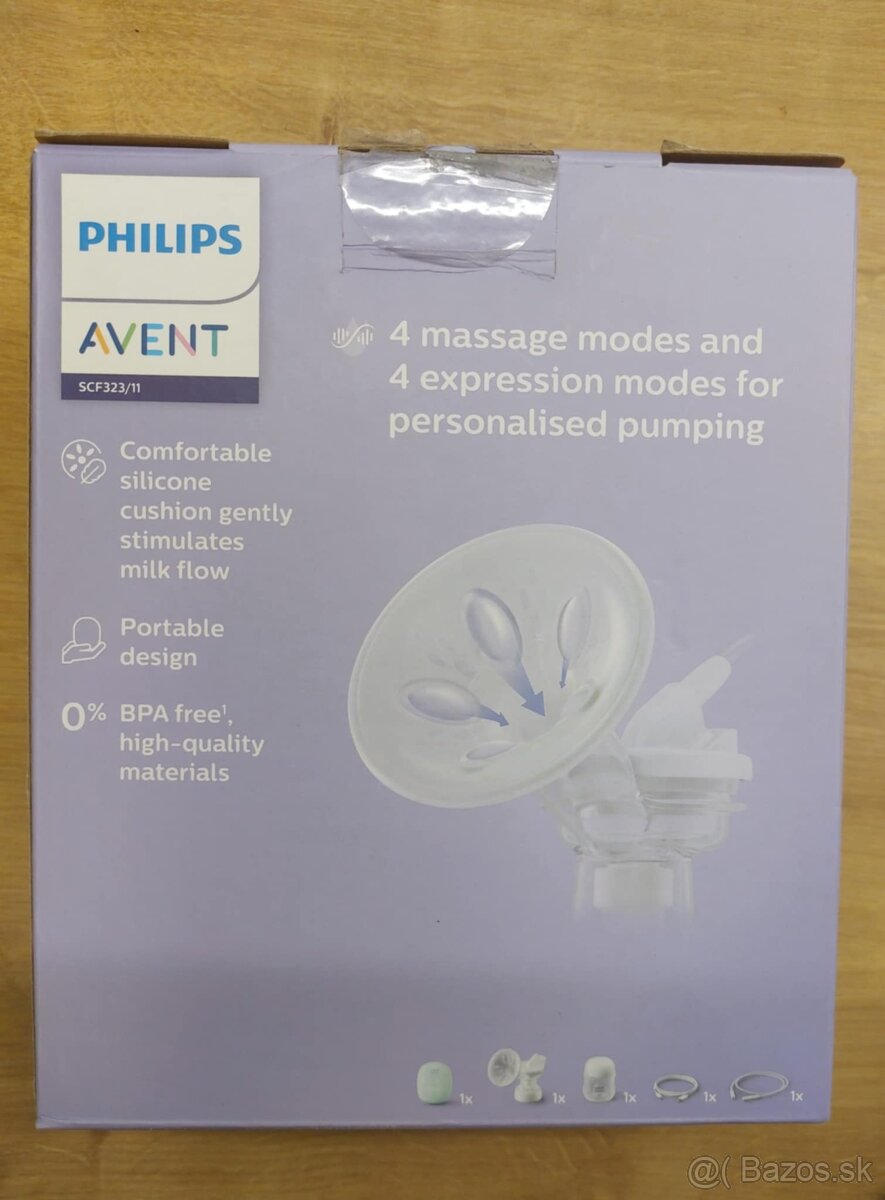 Elektrická odsávačka mlieka Philips AVENT Essential SCF323/1 - 2