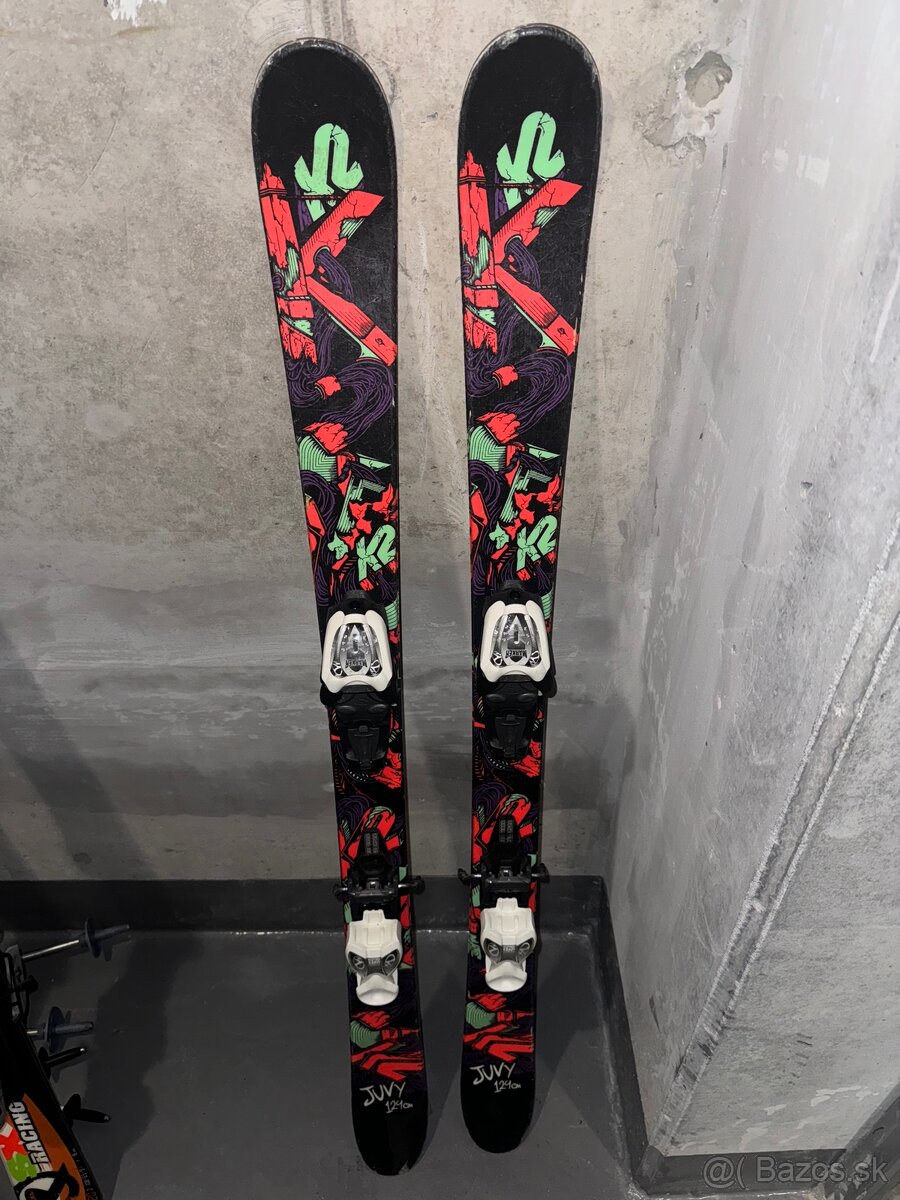 Detské freestyle lyže K2 veľkosť 129 - 2