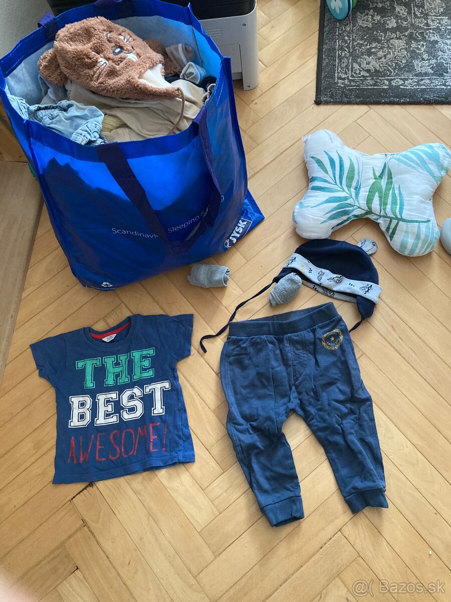 3x tašky oblečenia 68–80 (chlapčenské) za kávu - 2