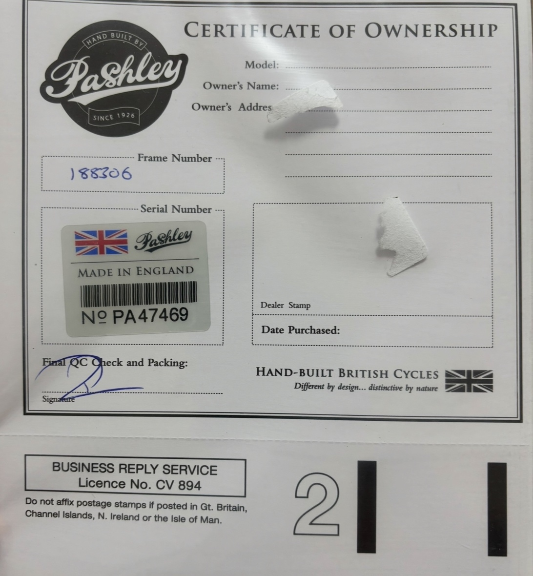 Pashley Britannia - 2