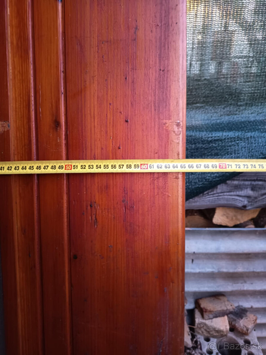 Drevené vchodové dvere - 2